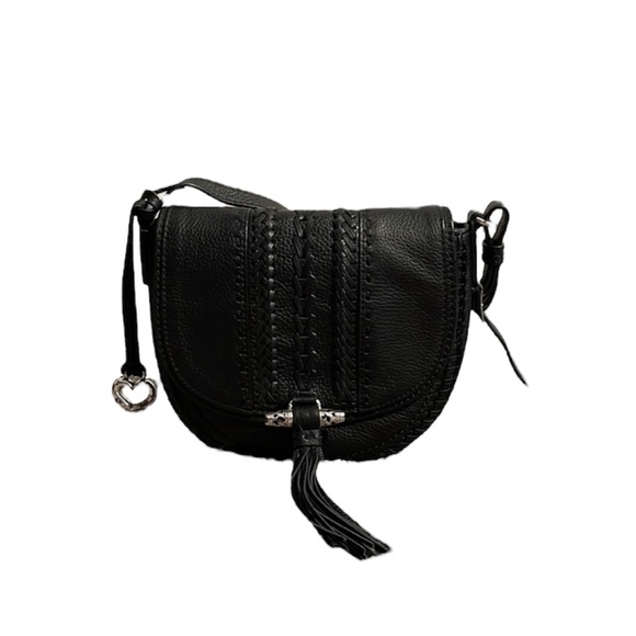 Brighton Handbags - Great Condition Brighton Black Leather Nia Crossbody Handbag